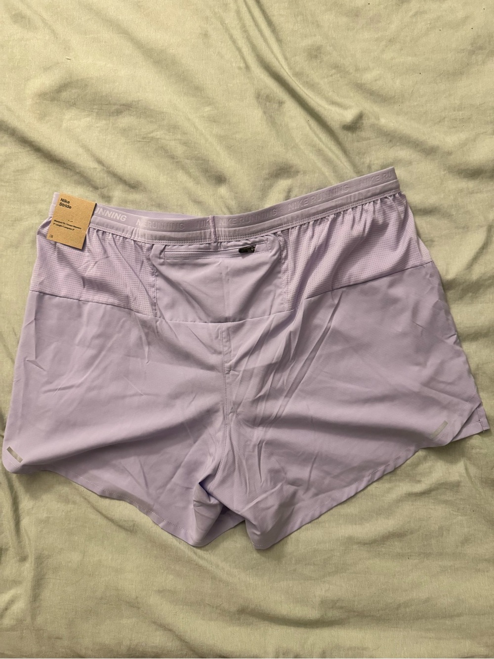 Men's Lightweight Lavender Running Shorts